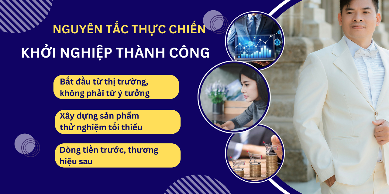 Nguyên tắc thực chiến để khởi nghiệp thành công