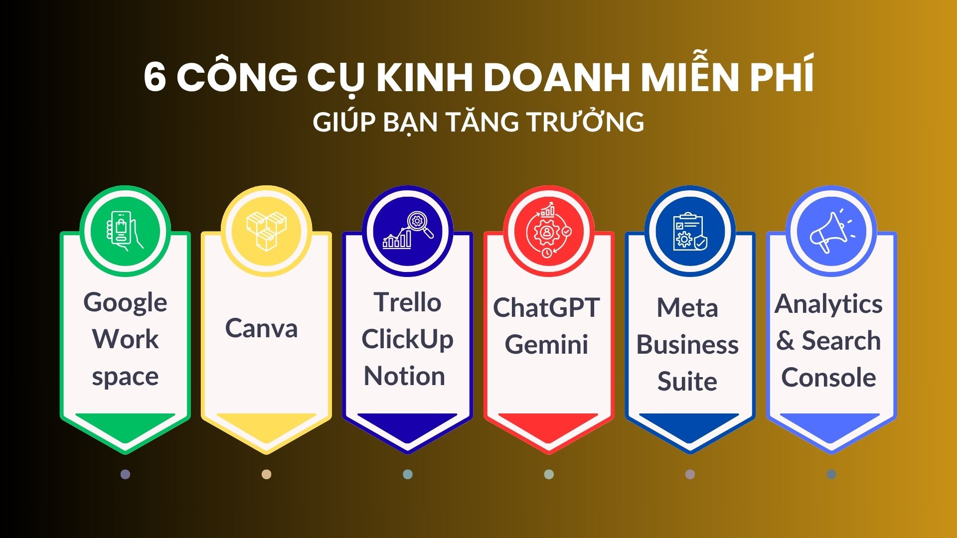 6 công cụ kinh doanh miễn phí