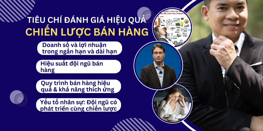 Alt: Tiêu Chí Đánh Giá Hiệu Quả Chiến Lược Bán Hàng