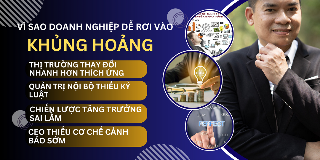 ALT: Vì Sao Doanh Nghiệp Dễ Rơi Vào Khủng Hoảng? Chia Sẽ Từ Chuyên Gia Tư Vấn Thực Chiến Nguyễn Phong Phú