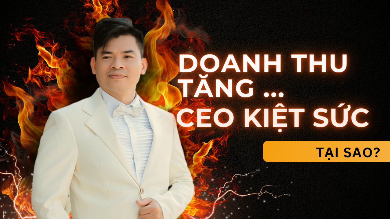 ALT: Tại sao doanh thu tăng nhưng CEO ngày càng kiệt sức? Dr Biz